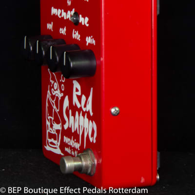 Menatone Red Snapper Transparent Overdrive 2004 s/n MRS-199 Hand signed by Brian Mena made in USA image 6