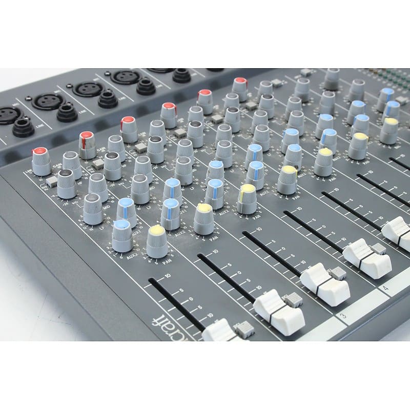 Soundcraft Spirit Folio 10-2 - 10 Channel, 2 Aux Mixer (No.1