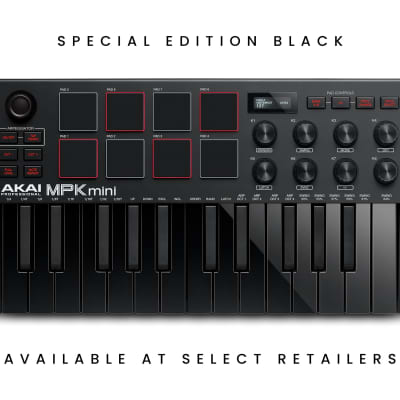 AKAI MPK MINI MK3-Black : BRAND NEW :  [DETROIT MODULAR]