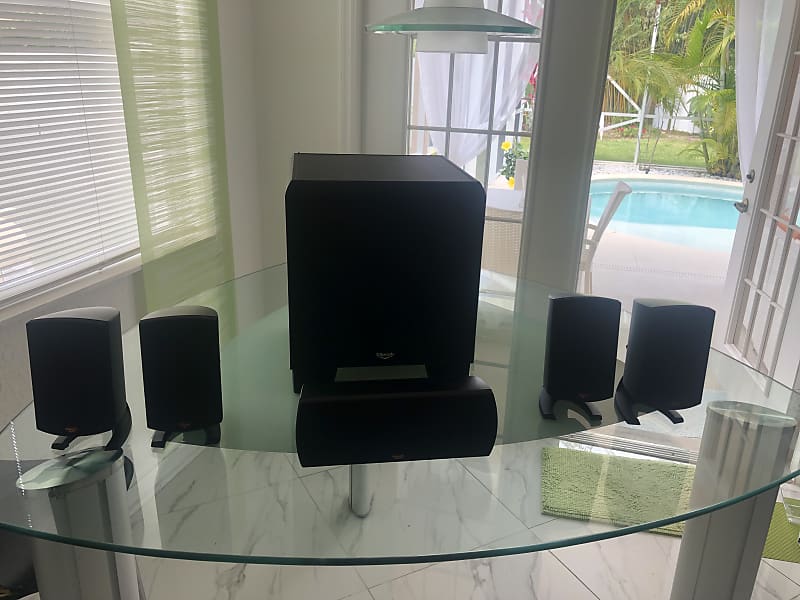 Klipsch Sub 10 Plus Quintet Speakers | Reverb