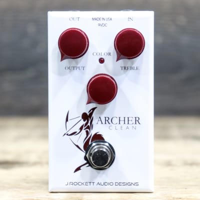 J. Rockett Audio Designs Archer Clean Tour Series Clean/Color Boost Effect Pedal for sale