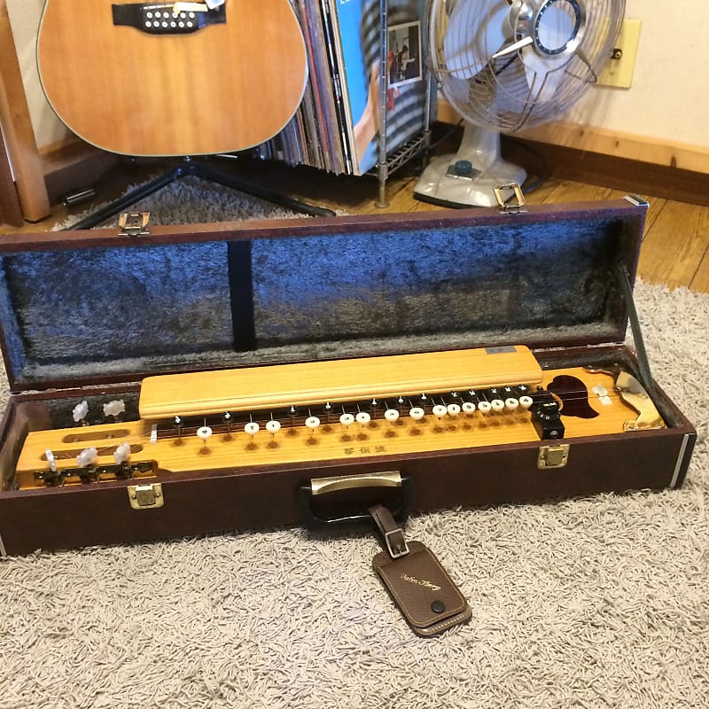 Nagoya Harp Taisho Goto lap steel like, keyed string Reverb
