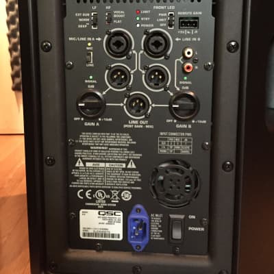 QSC K12 12” 2-way 2000 Watt Powered speakers 2013-2017 image 3