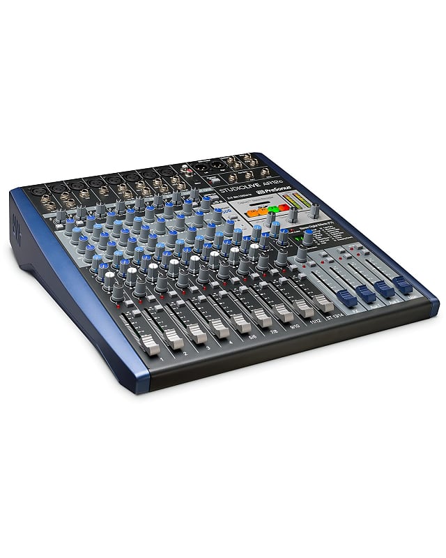 12-Channel USB-C Compatible Hybrid Digital/Analog Mixer, Stereo SD Recorder image 1