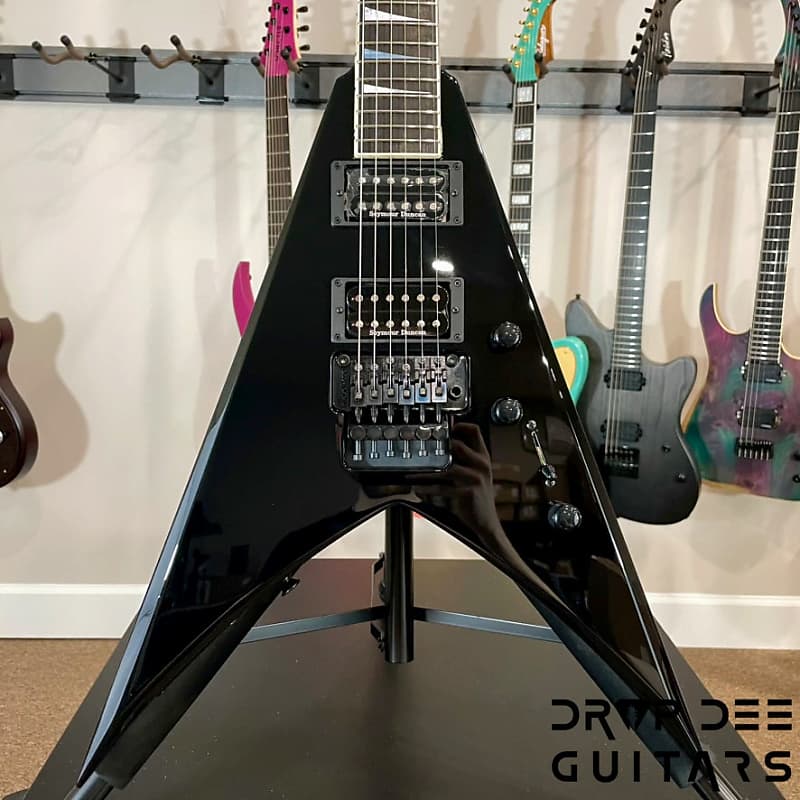 Jackson USA Select King V KV2 Electric Guitar w/ Case-Gloss Black image 1