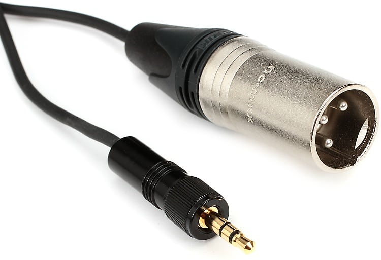 Sennheiser CL100 3.5mm TRS Male to XLR Male Unbalanced Cable - 2 foot image 1