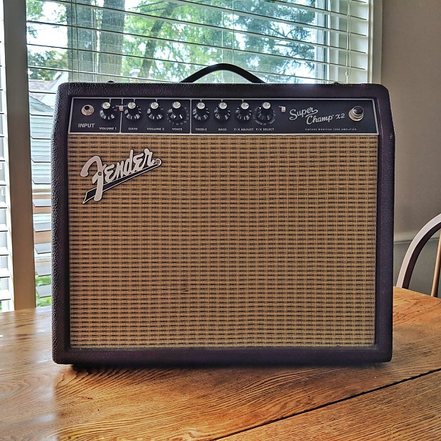 Fender super discount champ x2 greenback