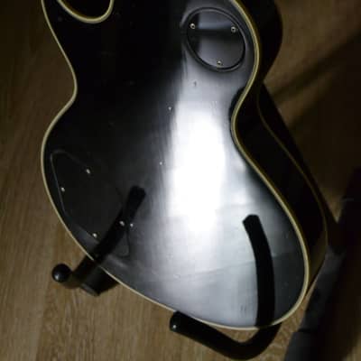 **SALE** 1984 Greco JS55 John Sykes Custom "Painted Over" RELIC Black Beauty Vintage Guitar Japan Fujigen imagen 12