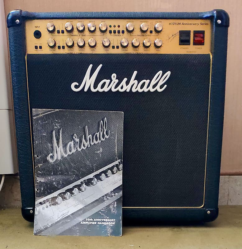 Marshall 6101LM combo 30th anniversary black + flightcase | Reverb UK