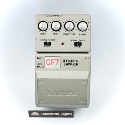 Reverb.com listing, price, conditions, and images for ibanez-cf7-chorus-flanger-pedal