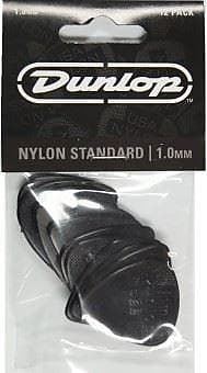 Dunlop 44P100 1.0mm Nylon Standard Guitar Picks, 12-Pack image 1