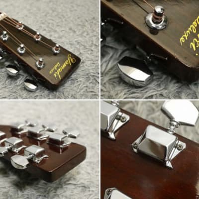 メンテナンス済み☆Yamaki Deluxe No.118 日本製 Vintage YAMAKI Deluxe 1978 made Acoustic Guitar No.118 Made