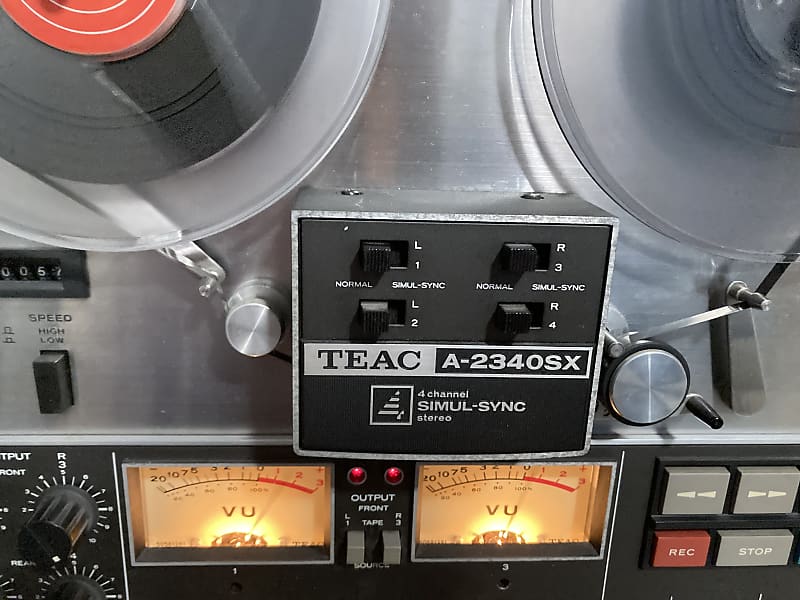 TASCAM 34B 1/4 4-Track Reel to Reel Tape Recorder