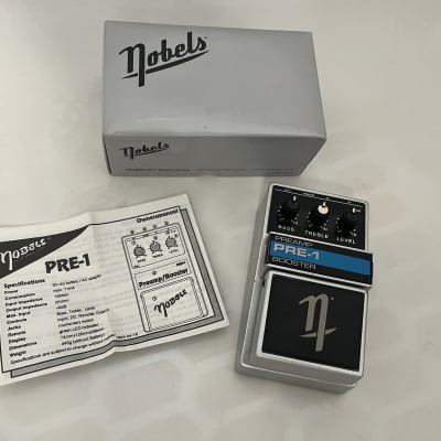 Reverb.com listing, price, conditions, and images for nobels-pre-1-preamp-booster