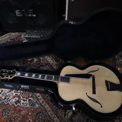 2013 Trenier Excel Acoustic Archtop - Natural - Near Mint image 16