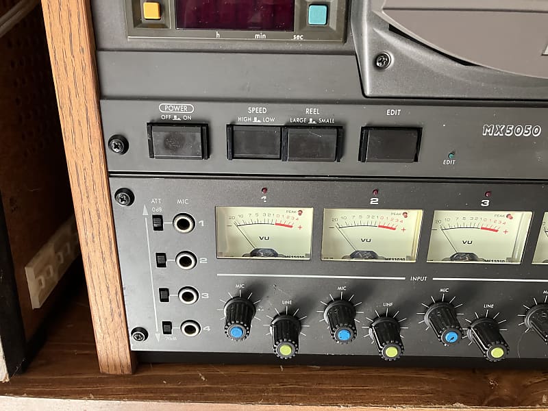 PLEASE READ!!! Otari MX5050 BQII 1/4” 10.5 inch 4 Track 4 Channel Semi Reel  to Reel Tape Deck Recorder