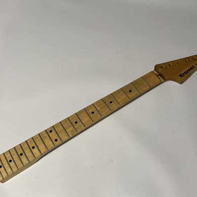 1982 Kramer USA Floyd Rose Series B Plate Beak Headstock Guitar Neck Floyd Ready 22 Frets image 1