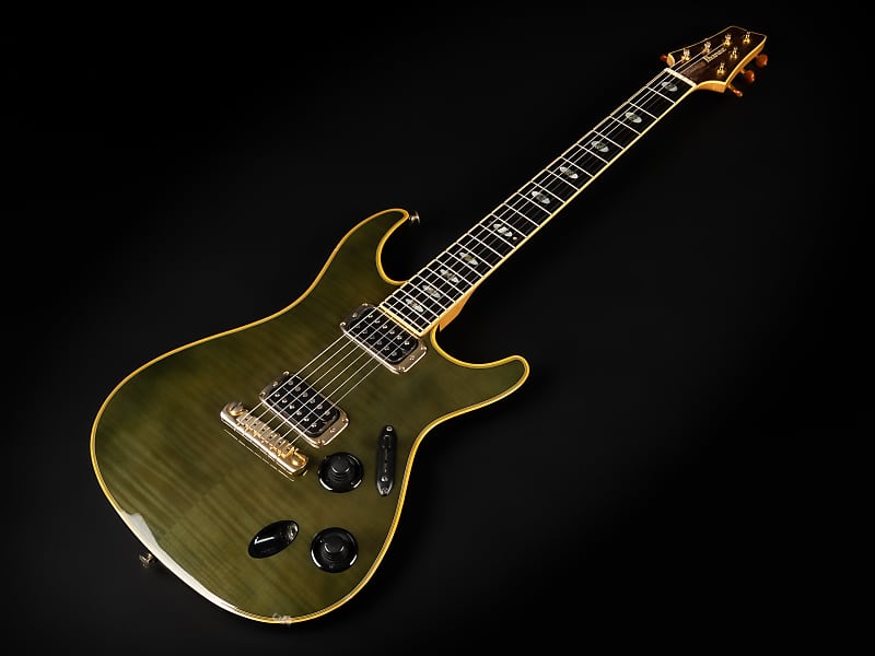 1998 Ibanez S-Classic SC620 - Black Green | Vintage Japan