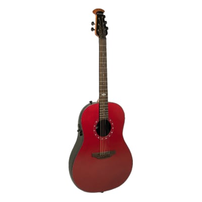 Ovation Ultra 1516VRM A/E Guitar - Vampira Red image 2