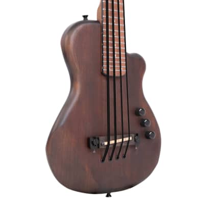 Goldtone Micro Electric Bass Guitar 23" Scale Electric MicroBass with Gig Bag ME image 9