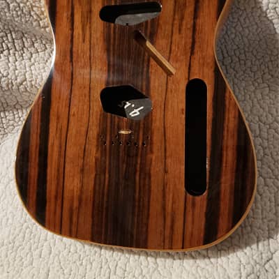 My Last USA made ,bound custom body, covered in Rosewood ( Top & back ) Made for a Tele neck. image 1