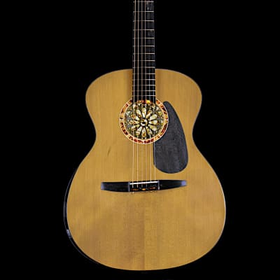 Turkowiak double-top GA acoustic guitar #524 - "Black Diamond" tier image 7