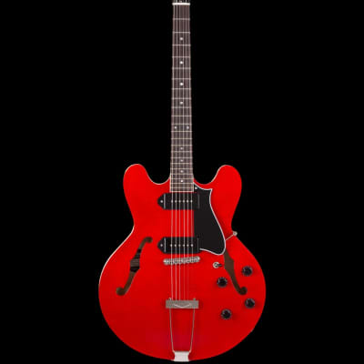 Heritage H530 Standard Hollow Body Trans Cherry Electric Guitar-Floor Model for sale