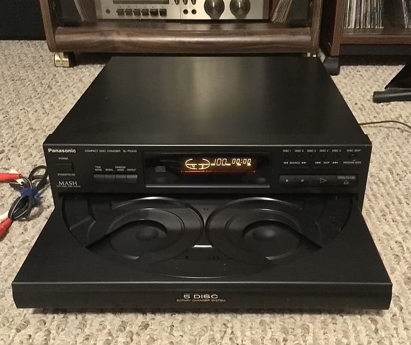 Vintage 1995 Teac PD-D1200 5-Disc buy CD Changer Player Carousel Tray & Remote MINT