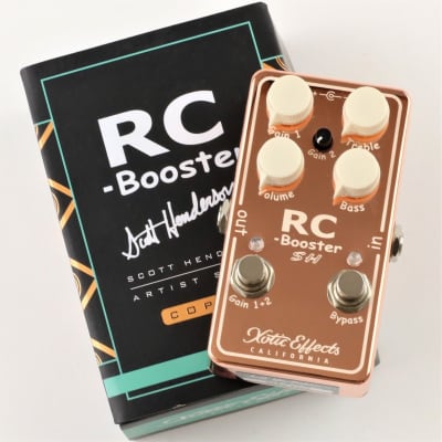 XOTIC RC BOOSTER SH LIMITED EDITION COPPER | Reverb