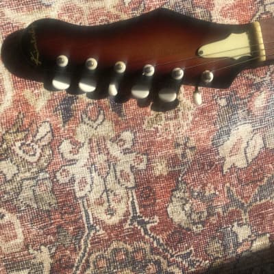 Rare Kimberly EJ-2 1960’s  Electric Guitar Cherryburst image 14