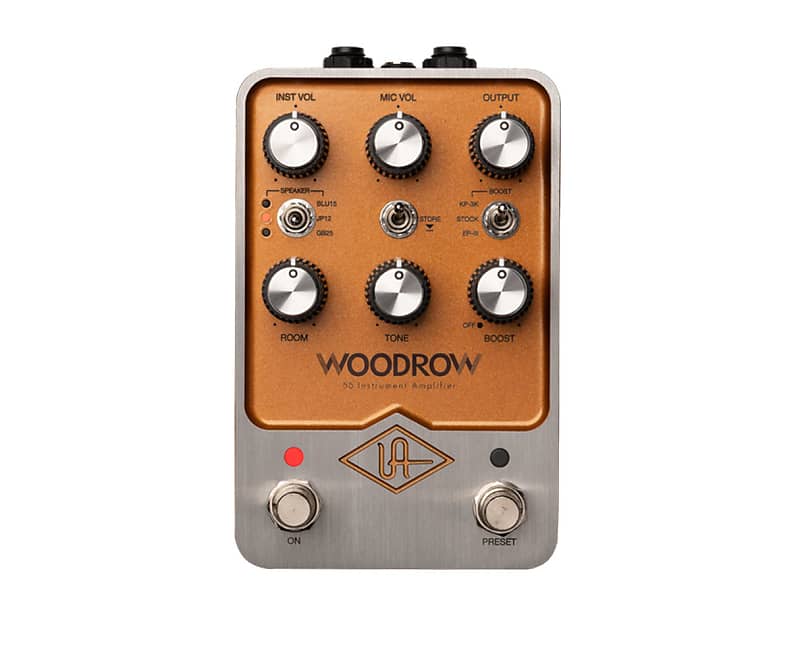 Universal Audio UAFX Woodrow '55 Deluxe Amp Modelling Guitar FX Pedal image 1