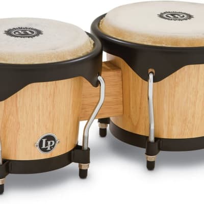 Latin Percussion LP601NY-AW City Series Wood Bongos | Reverb