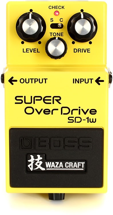Boss SD-1W Waza Craft Super Overdrive Pedal image 1