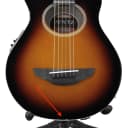 Yamaha APXT2 3/4 Acoustic/Electric Cutaway Guitar Old Violin Sunburst (SNR-7482)