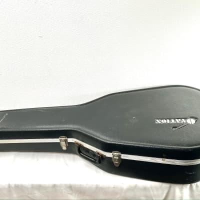 Ovation Molded Hardshell Guitar Case 1980's - Black image 1