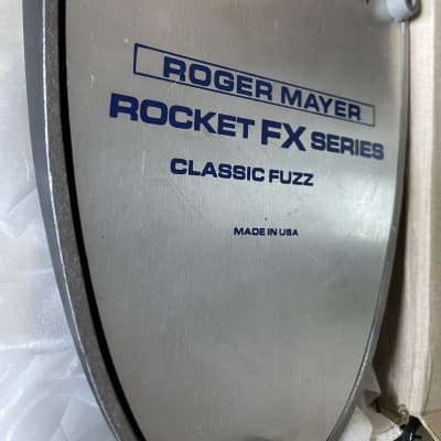 Roger Mayer Classic Fuzz Rocket Series Fuzz 1990s - Blue image 6