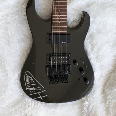 7-string guitar owned and autographed by Brian "Head" Welch from KoRn image 1