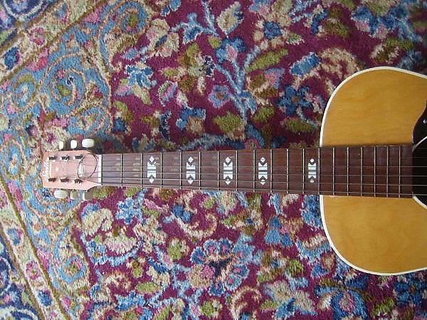 Vintage 1960s Harmony Stella H6128 Parlor Guitar (Silvertone