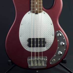 Ernie Ball MusicMan USA S.U.B SUB Bass Burgundy Maroon Red w Fender Case Reverb