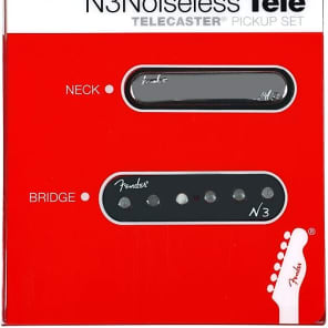 Fender 099-3116-000 N3 Noiseless Telecaster Pickup Set | Reverb UK