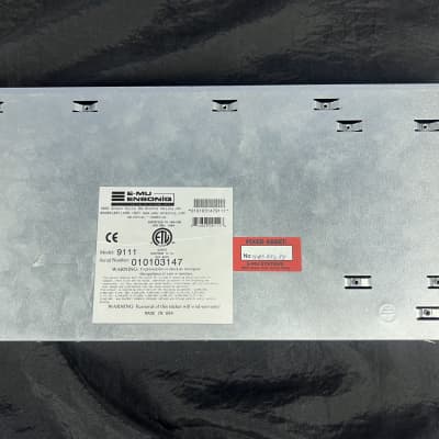 E-MU Systems Mo'Phatt Bottom Panel Chassis Emu