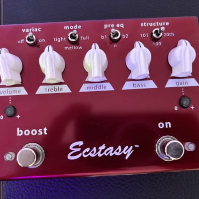 Reverb.com listing, price, conditions, and images for bogner-ecstasy-red