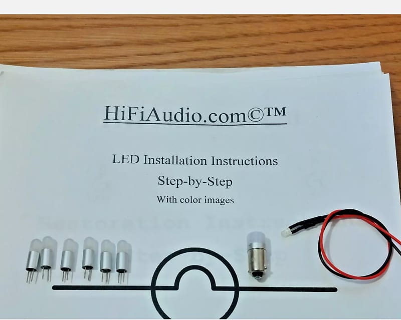 McIntosh MC7106 bulbs lamps lights  			