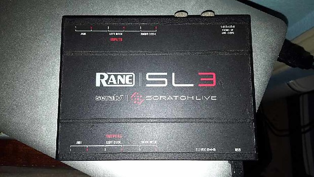 RANE SL3 インターフェース Serato Scratch Live