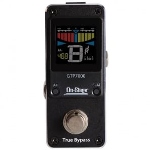 On-Stage GTP7000 Mini Chromatic Tuning Pedal