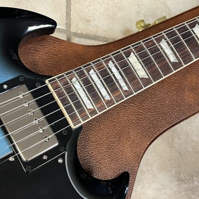 2023 Gibson USA SG Standard '61 Stop Bar Pelham Blue Burst image 4