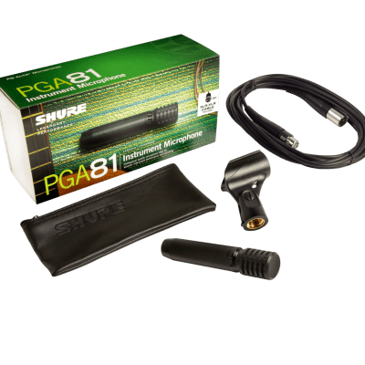 Shure Cardioid Condenser Instrument Microphone - PGA 81 XLR image 2