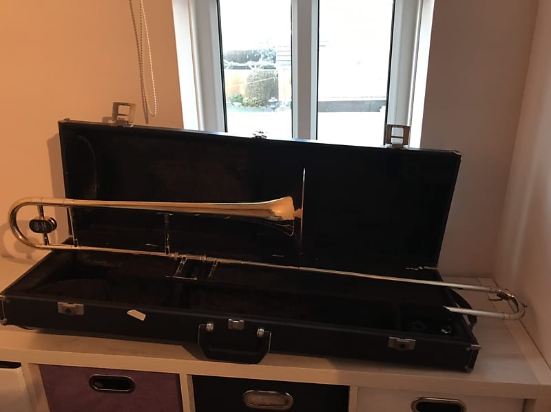 B&H Medium bore Sovereign tenor trombone Sovereign 1980 Lacquer | Reverb