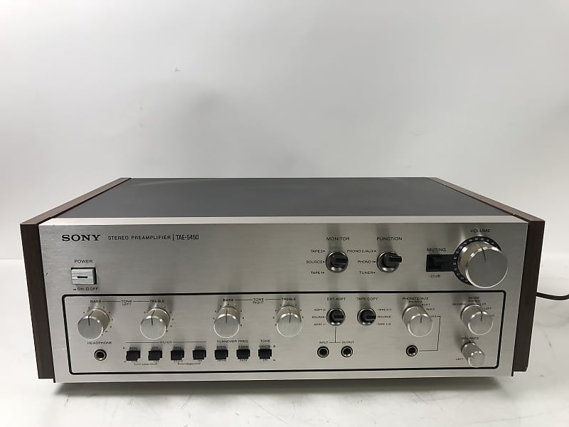 Sony Stereo Pre-Amplifier Model TAE-5450 | Reverb