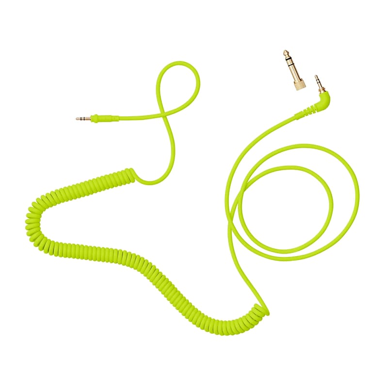 AIAIAI Headphone Cable Coiled, Neon (C18) Reverb